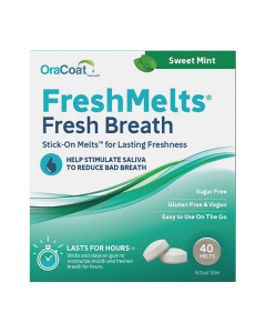 OraCoat FreshMelts for Bad Breath - Sweet Mint - CLEARANCE ITEM
