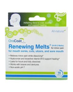 OraCoat Renewing Melts (H-B12 Melts) for Mouth Sores
